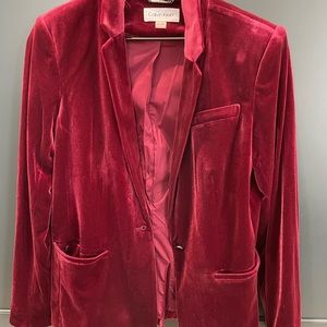 Calvin Klein velvet jacket